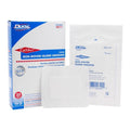 Dukal LLC Caliber Cotton Island Dressing 4x5" Sterile Adhesive Absorbent LF, 8 BX/CA - 4071