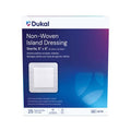 Dukal LLC Caliber Cotton Island Dressing 6x6" Sterile Adhesive Absorbent LF, 4 BX/CA - 4076