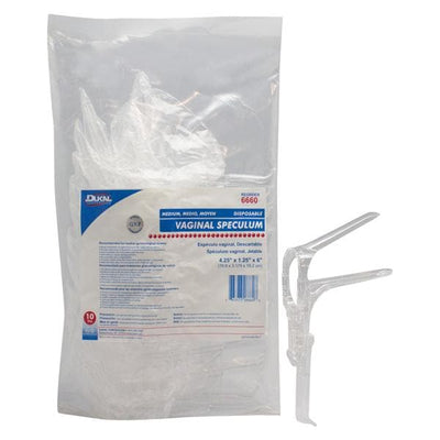Dukal LLC Speculum Vaginal Medium Disposable 10/Bg, 10 BG/CA - 6660