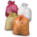 Medegen Medical Products, LLC -Biohazard Bag 31x38" Red/Black Polypropylene Symbol 10/Roll 10 Rolls 100/Case MAI856