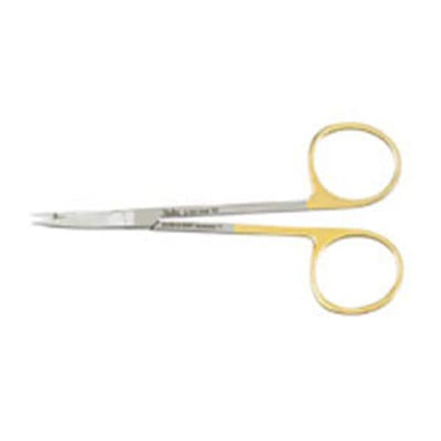 Integra York Pa, Inc -SuperCut Iris Scissors Curved 4-1/2" Tungsten Carbide Reusable Each 5-SC-306TC