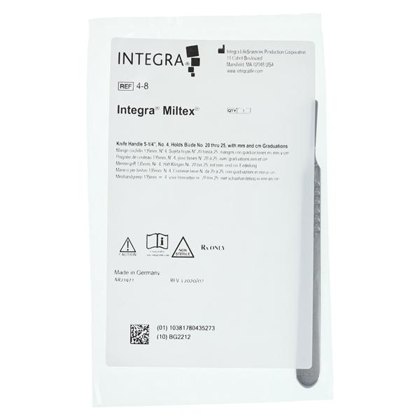 Integra York Pa, Inc -Knife Handle #4 Mini 4-8