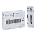 Integra York Pa, Inc -Blade Surgical Carbon Steel #10 Sterile Disposable 100/Box 4-110