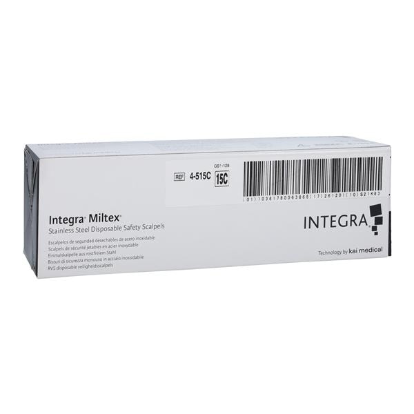 Integra York Pa, Inc -Disposable Safety Surgical Scalpel Sterile 4-515C