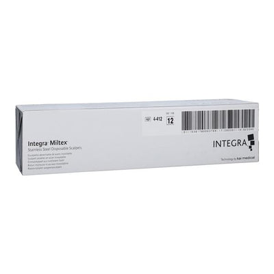 Integra York Pa, Inc -Disposable Surgical Scalpel #12 Stainless Steel Sterile 4-412