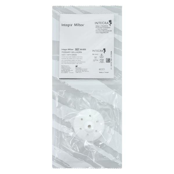 Integra York Pa, Inc -Pessary Uterine Gellhorn Size 3 Medical Grade Silicone 30-GD3
