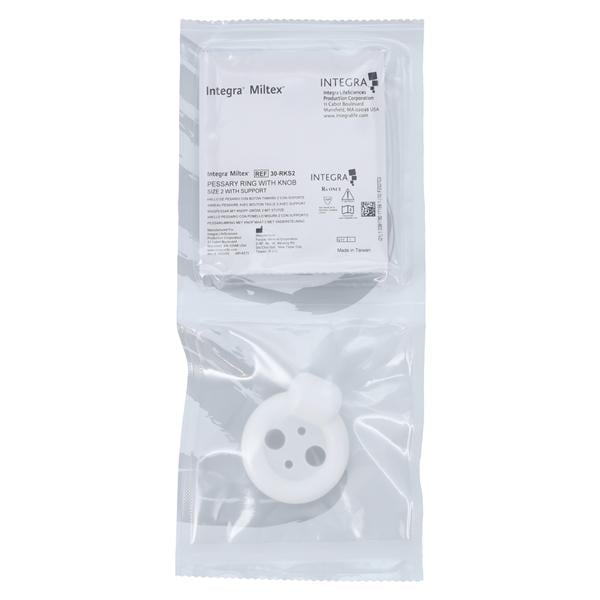 Integra York Pa, Inc -Pessary Uterine Ringknob #2 Support Medical Grade Silicone 30-RKS2