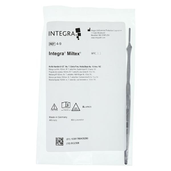 Integra York Pa, Inc -Knife Handle 6-1/2" #10-15C 4-9