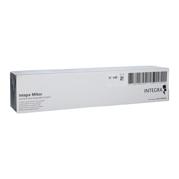 Integra York Pa, Inc -Disposable Surgical Scalpel #21 Stainless Steel Sterile 4-421