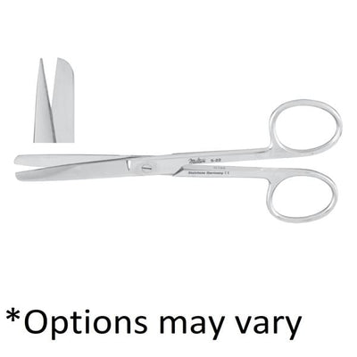 Integra York Pa, Inc -Operating Scissors Straight 6-1/2" Stainless Steel Autoclavable Each 5-18