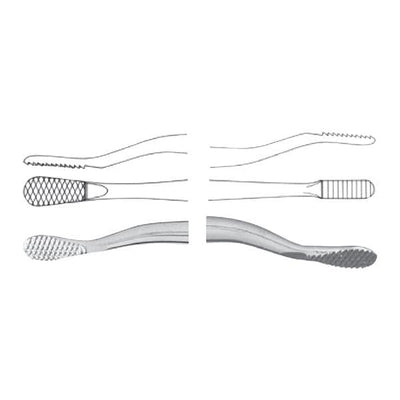 Miltex-Integra Miltex -Bone File Size 12 Howard Bell Double End Cross Cut Stainless Steel Each 40-1385