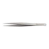 Integra York Pa, Inc -Swiss Jewelers Forcep Straight Flat 4-3/8" Stainless Steel/Non Magnetic Autoclavable Each 17-303C