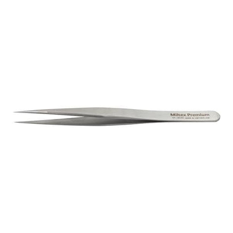 Integra York Pa, Inc -Swiss Jewelers Forcep Straight Flat 4-3/8" Stainless Steel/Non Magnetic Autoclavable Each 17-303C