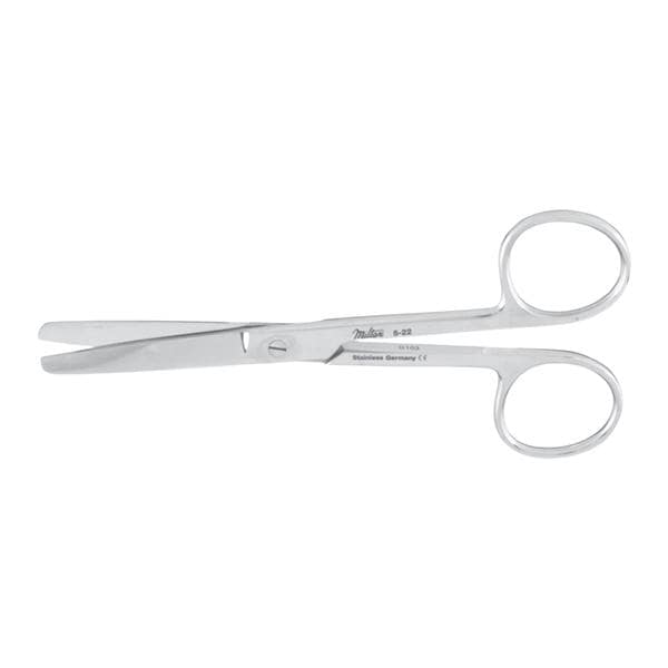 Integra York Pa, Inc -Operating Scissors Straight 4-1/2" Stainless Steel Autoclavable Each 5-22