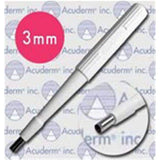 Acuderm, Inc Acu-Punch Biopsy Punch 3mm Stainless Steel Blade Sterile Disposable 50/BX - P350