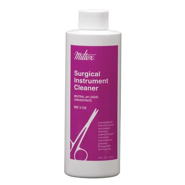 Miltex-Integra Miltex -Concentrated Liquid Ultrasonic Solution 8 oz Bottle Neutral pH Makes 32 Gallons 8oz/Bottle, 12 BT/CA 3-720