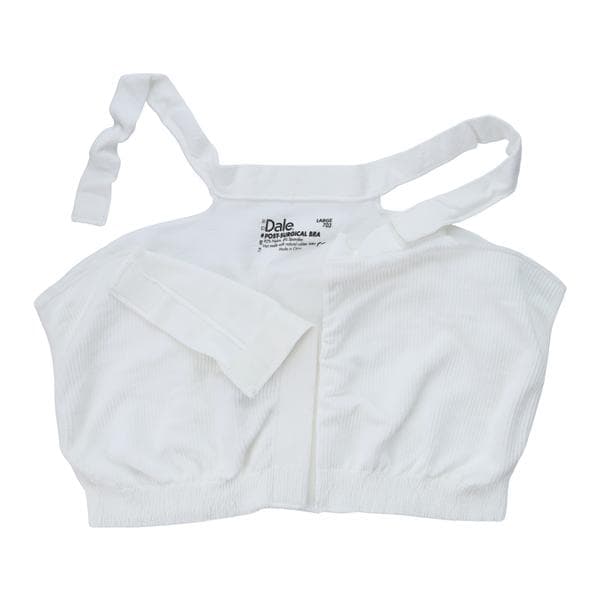 Dale Medical Products Inc Post Surgical Bra Large/Size B-D 36-38" White - 703