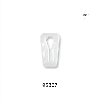 Slide Clamp, White - Fits 0.275 inch OD Tubing (7 mm) - 95867