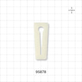 Slide Clamp, Natural - Fits 0.315 inch OD Tubing (8 mm) - 95878
