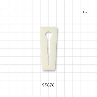 Slide Clamp, Natural - Fits 0.315 inch OD Tubing (8 mm) - 95878