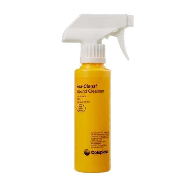 Coloplast Corp Sea-Clens Wound Cleanser 6oz Sodium Chloride Non-Sterile LF Disposable Ea, 12 EA/CA - 1063