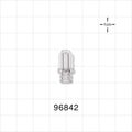 Female Luer Cap, Non-Vented, Clear -  - 96842