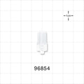 Male Luer Cap, Non-Vented, Clear -  - 96854