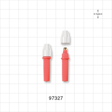 3-Part Torquer, Salmon - Fits 0.68 FR - 1.37 FR Guide Wires (0.009 inch - 0.018 inch, 0.22 mm - 0.45 mm ) - 97327