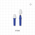 3-Part Torquer, Blue - Fits 0.68 FR - 1.37 FR Guide Wires (0.009 inch - 0.018 inch, 0.22 mm - 0.45 mm) - 97348