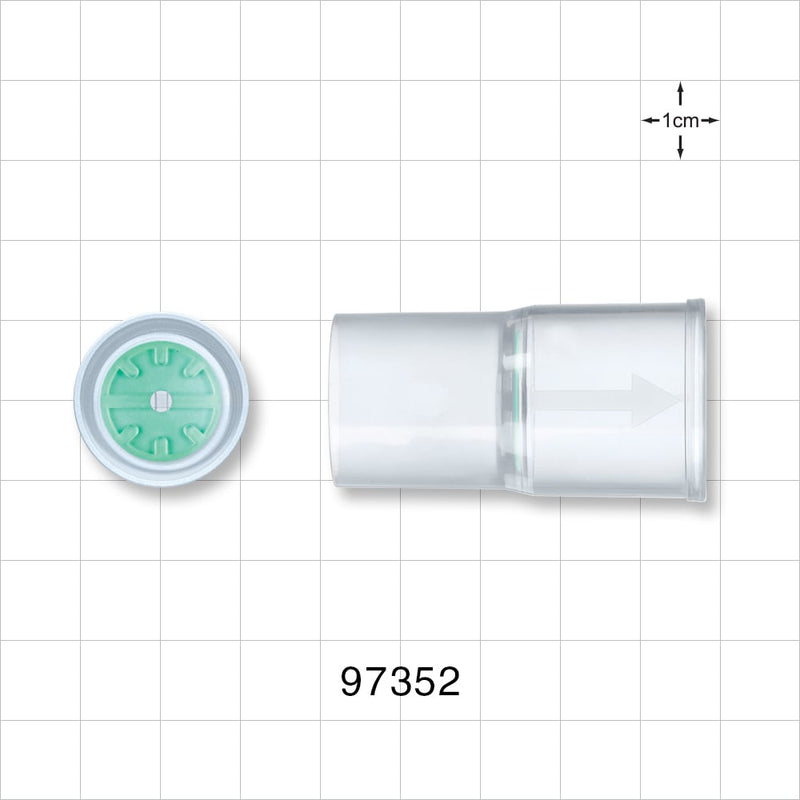 One Way Valve - 22 mm OD Inlet x 22 mm ID Outlet - 97352