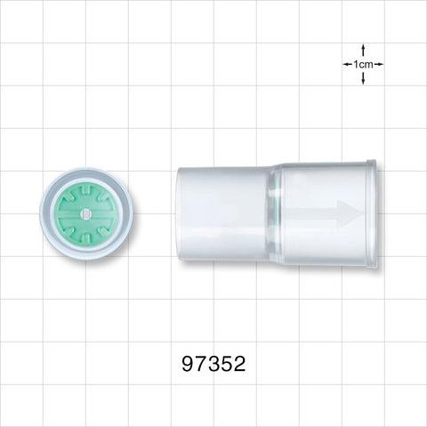 One Way Valve - 22 mm OD Inlet x 22 mm ID Outlet - 97352