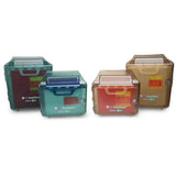 Becton-Dickinson -Recykleen Sharps Cabinet 2-3gal Brown 7-1/2x14-1/2x19" Plastic For Use with 2-3 gallon collector Non-Sterile Each 305097