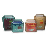 Becton-Dickinson -Recykleen Sharps Cabinet 5.4qt Green 5-1/2x13-3/10x14" Plastic For Containers Non-Sterile Wall Mount/Shield Each 305098