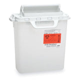 Becton-Dickinson -Recykleen Sharps Container 3gal Pearl 15-3/4x13-1/2x6" Perimeter Lock Plastic Each, 10 EA/CA 305053