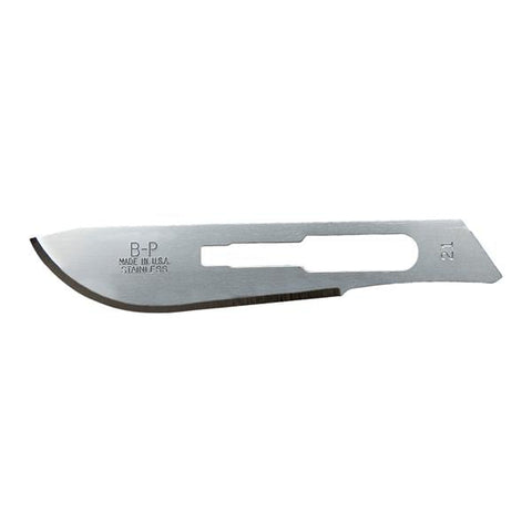 Bard Parker Bard-Parker Sterile Surgical Blade Standard/#21 Disposable - 371221