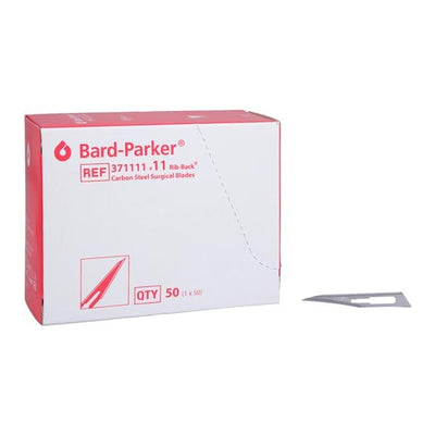Bard Parker Bard-Parker Carbon Steel Sterile Surgical Blade #11 Disposable 50/Bx, 3 BX/CA - 371111