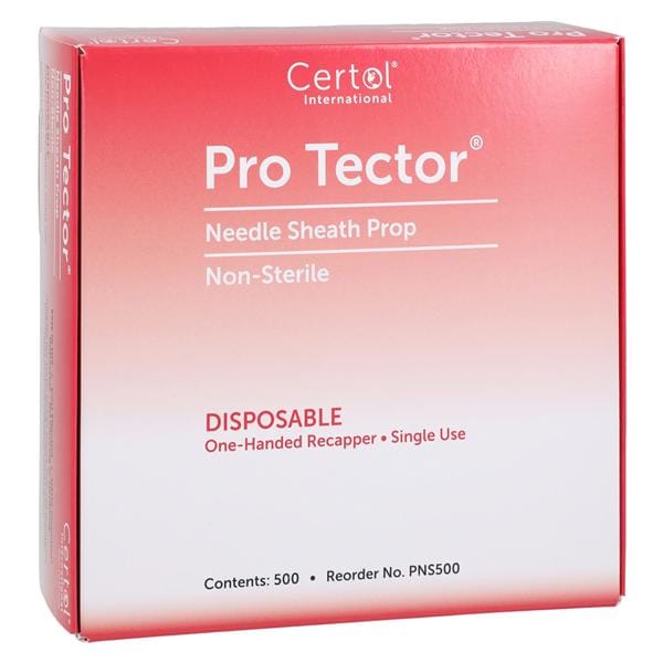 MicroCare LLC ProTector Single Handed Needle Sheath Prop Disposable 500/Box - PNS500-1