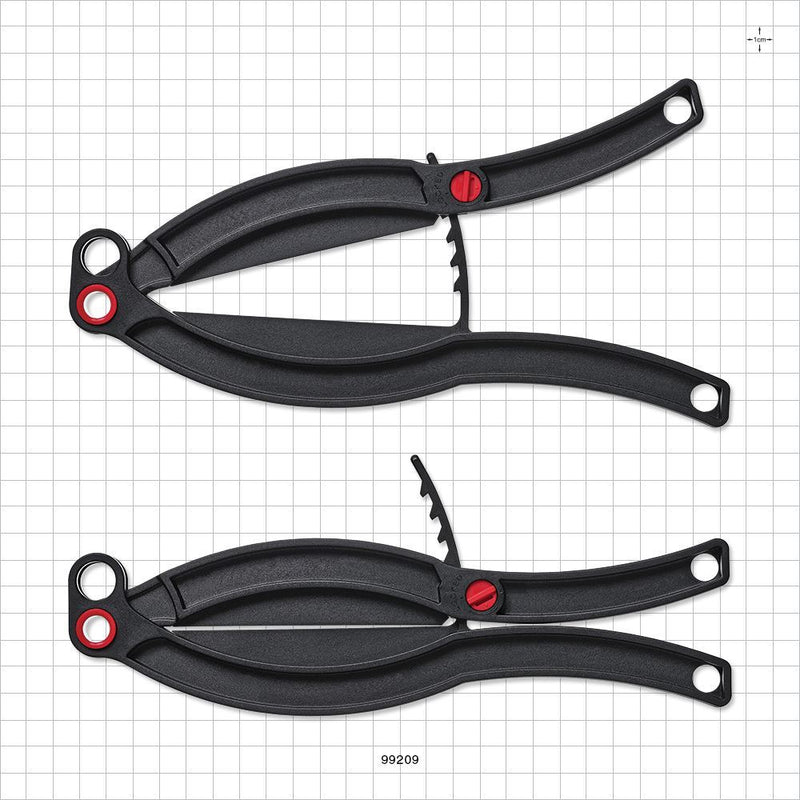 Bag Clamp with Lock, Black - 3.937 inch (100 mm) Sealing Length - 99209