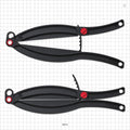 Bag Clamp with Lock, Black - 5.906 inch (150 mm) Sealing Length - 99213