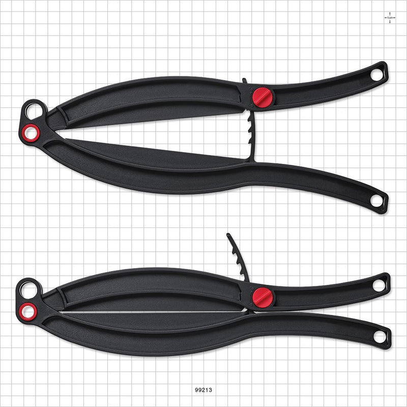 Bag Clamp with Lock, Black - 5.906 inch (150 mm) Sealing Length - 99213