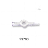 1-Way Stopcock, Female Luer Lock, Male Luer Slip - 45 psi - 99700