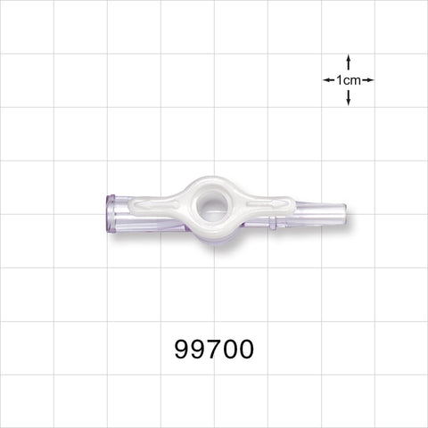 1-Way Stopcock, Female Luer Lock, Male Luer Slip - 45 psi - 99700