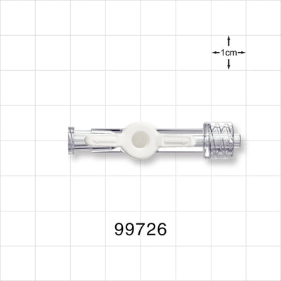 1-Way Stopcock, Female Luer Lock, Male Luer Lock - 200 psi - 99726
