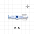 1-Way Stopcock, Female Luer Lock, Swivel Male Luer Lock - 500 psi - 99733
