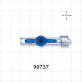 1-Way Stopcock, Female Luer Lock, Male Luer Lock - 1050 psi - 99737