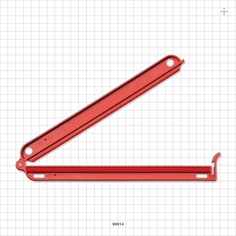Bag Clamp, Red - 8.661 inch (220 mm) Sealing Length - 99914