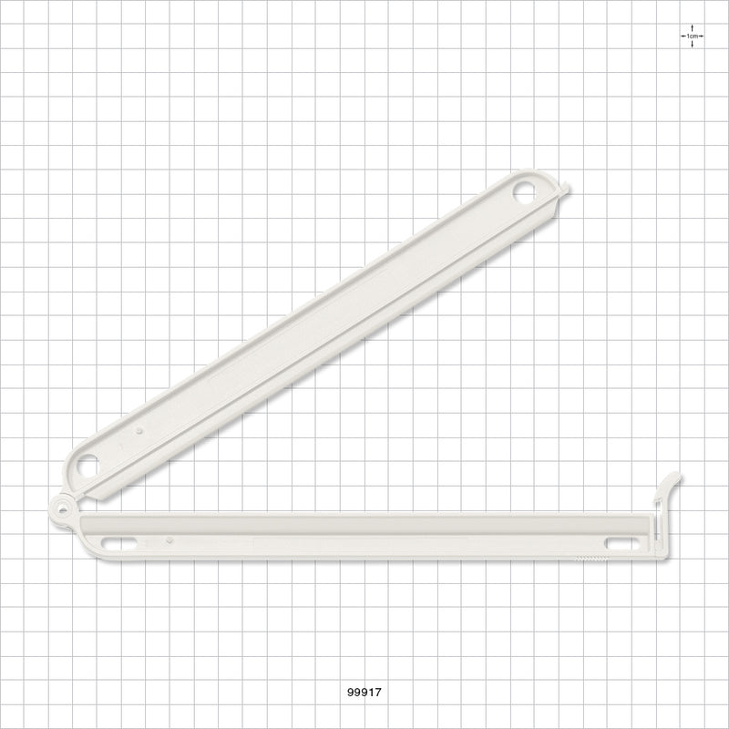 Bag Clamp, White - 8.661 inch (220 mm) Sealing Length - 99917