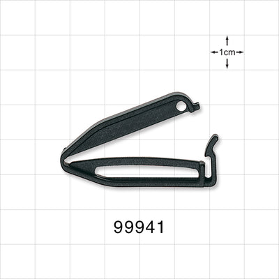 Bag Clamp, Black - 1.575 inch (40 mm) Sealing Length - 99941