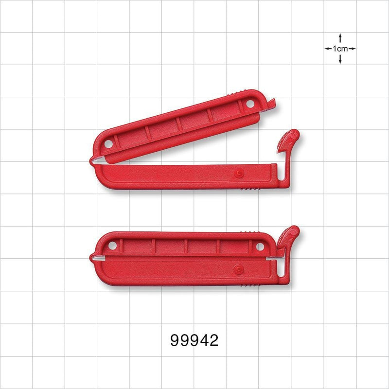 Bag Clamp, Red - 1.969 inch (50 mm) Sealing Length - 99942