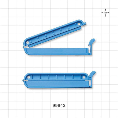 Bag Clamp, Blue - 2.756 inch (70 mm) Sealing Length - 99943